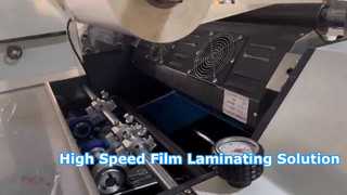 Mesin Laminasi Film Pre-Coating Semi Otomatis 1000kg 3300x1200x1400mm