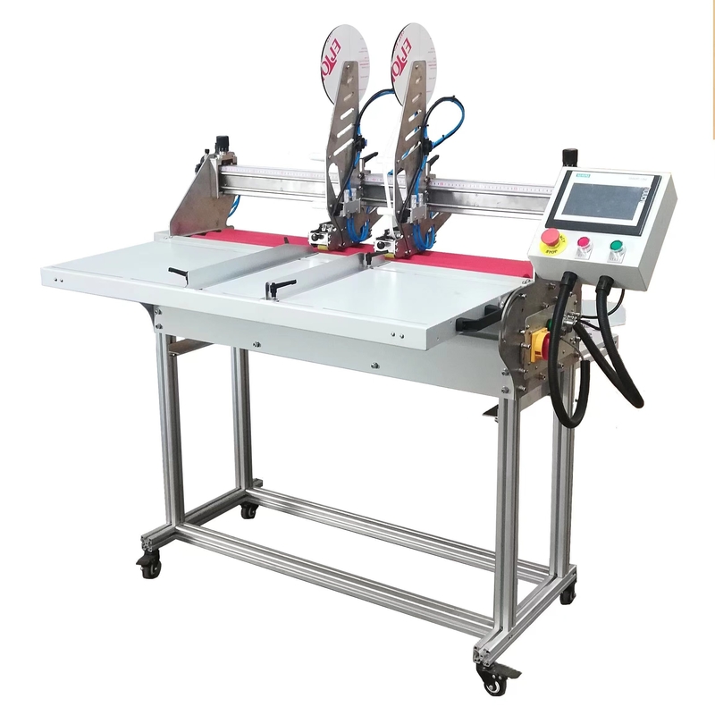 Tape applicator machine for paper/ adhesive tape Application machine for kraft paper /for PVC board