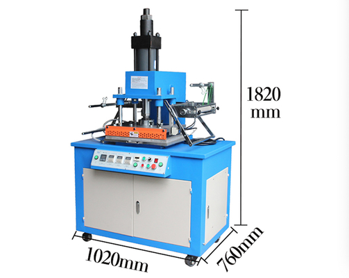 Mesin Press Stamping Hidrolik Aluminium Baja Panas Semi Otomatis