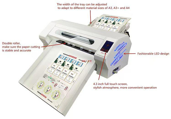 Mesin Multi Label Cutter Dengan Auto Sheet Feeding System