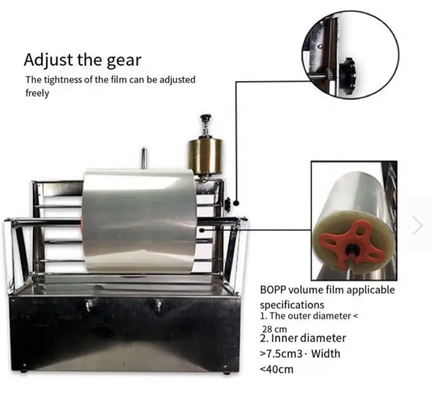 Mesin Pengemas Manual Plastik ACW88 Film Shrink Wrapping Machine