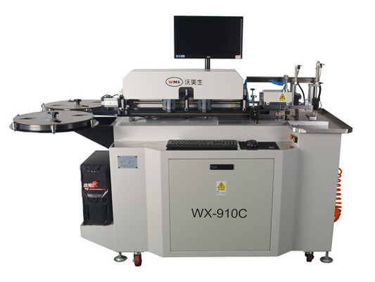 Auto Bender Sepenuhnya Otomatis Dengan Bending Cutting Notching Dan Lipping Model 910C Untuk Aturan Baja 1.5/2/3pt