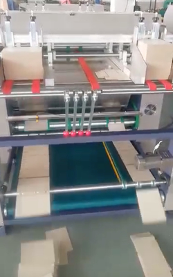 0 - 40m/min 3.7Kw V Mesin alur dari papan kertas abu-abu