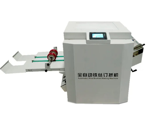 Produksi tinggi Buku Wire Saddle Mesin Jahit Mesin 480MM Max. Lebar yang dapat digunakan
