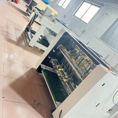 Mesin alur karton otomatis kecepatan tinggi dan keamanan untuk industri kemasan